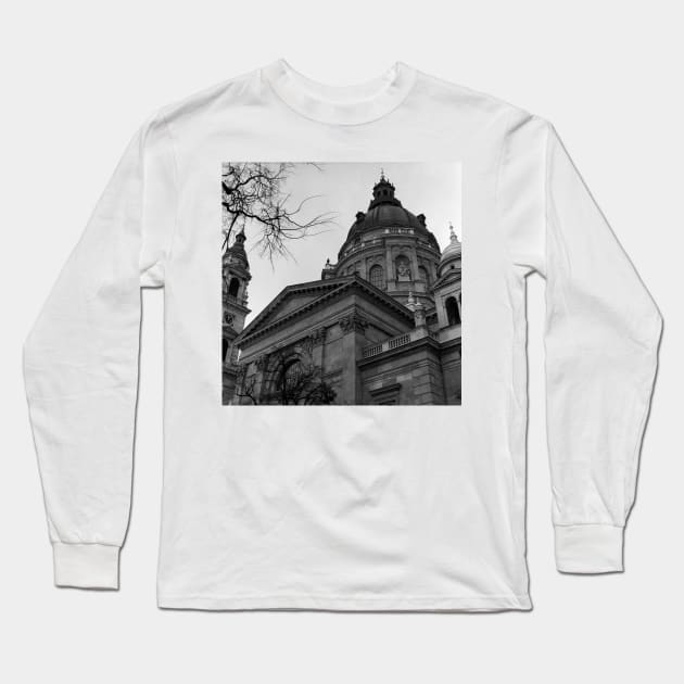 St. Stephen's Basilica, Budapest Long Sleeve T-Shirt by rodneyj46